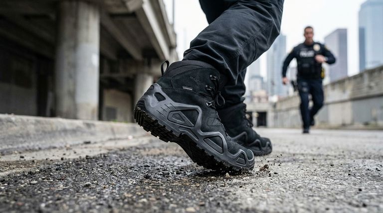 タクティカルブーツの一般的な特徴は何ですか? プロフェッショナル向けの軽量で機敏なフットウェア