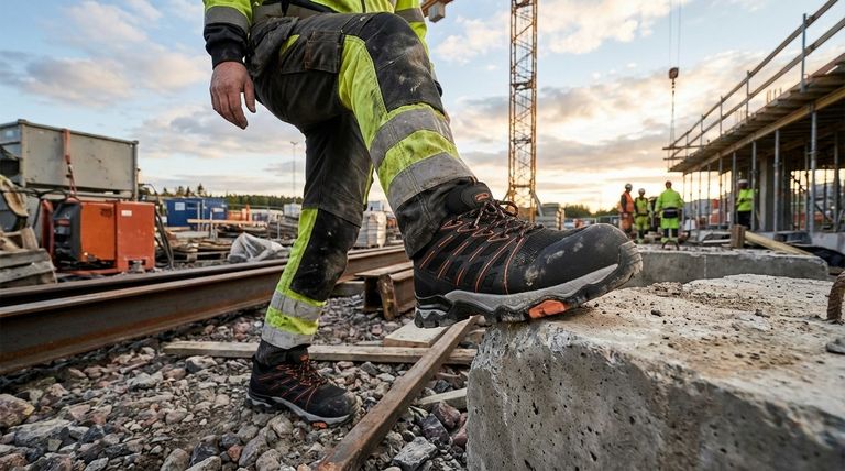 Почему конструктивная поддержка стопы важна в рабочей обуви? Предотвращение травм и повышение производительности