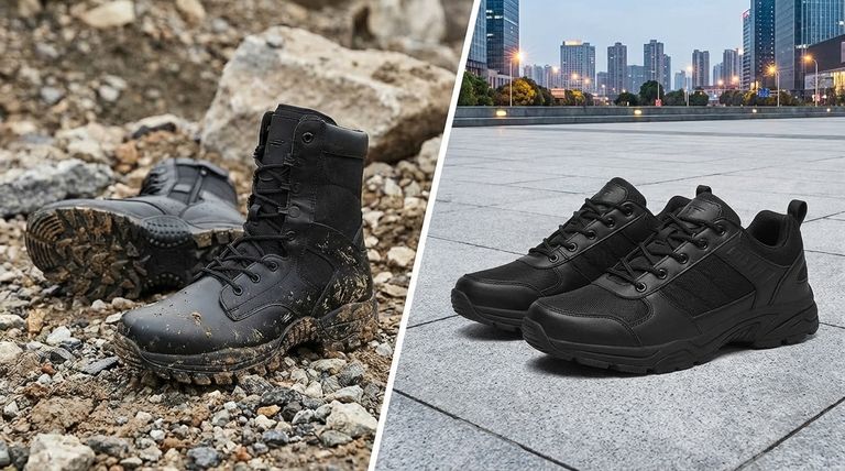 Dans quels scénarios les bottes tactiques sont-elles plus adaptées que les baskets ? Maximiser la protection et la stabilité