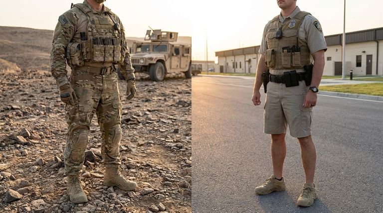 Comment les exigences uniformes influencent-elles le choix entre bottes tactiques et baskets ? Choisissez des chaussures conformes à votre rôle