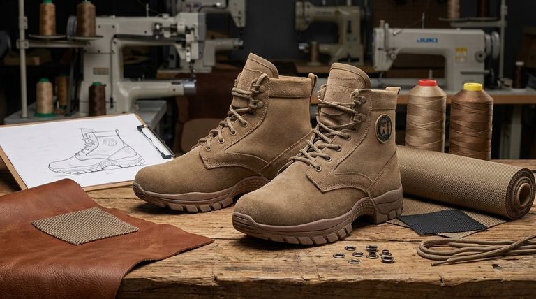 What materials are commonly used in the upper construction of tactical boots? Choose the Right Material for Your Mission