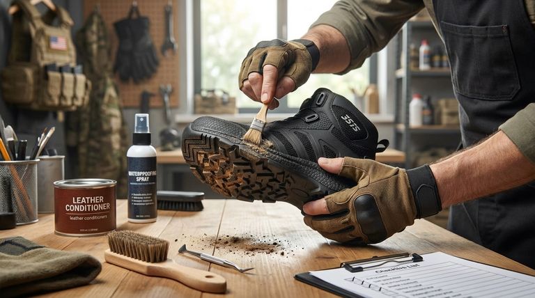 ¿Qué debes inspeccionar al mantener tus botas tácticas? Una lista de verificación de 3 puntos para la fiabilidad