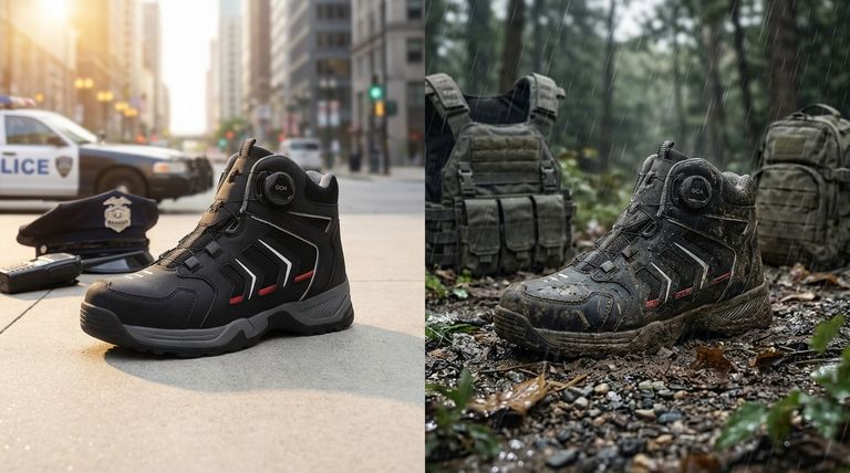 Quelles sont les principales différences entre les bottes de patrouille et les bottes de service ? Choisissez la bonne botte pour votre mission