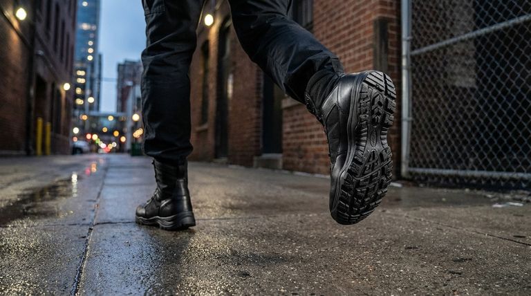 Quelles sont les caractéristiques clés des bottes de patrouille ? Légères et flexibles pour une mobilité maximale