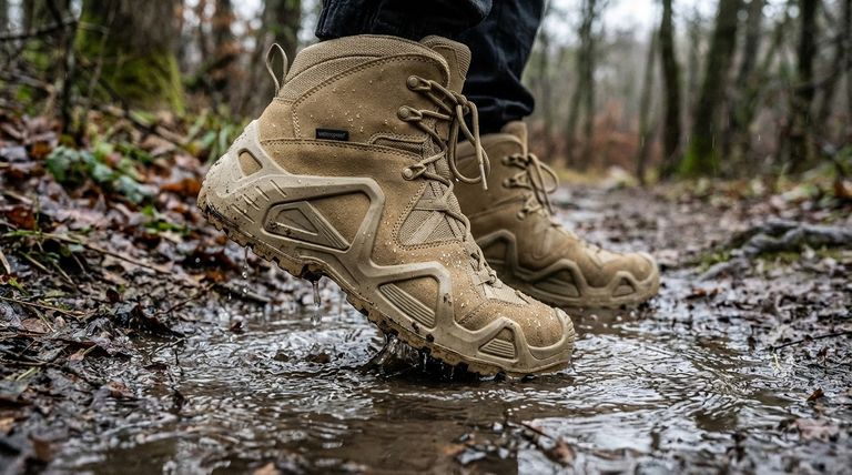 Quelle est l'importance de la fonctionnalité imperméable dans les bottes tactiques ? Essentiel pour la santé et la performance