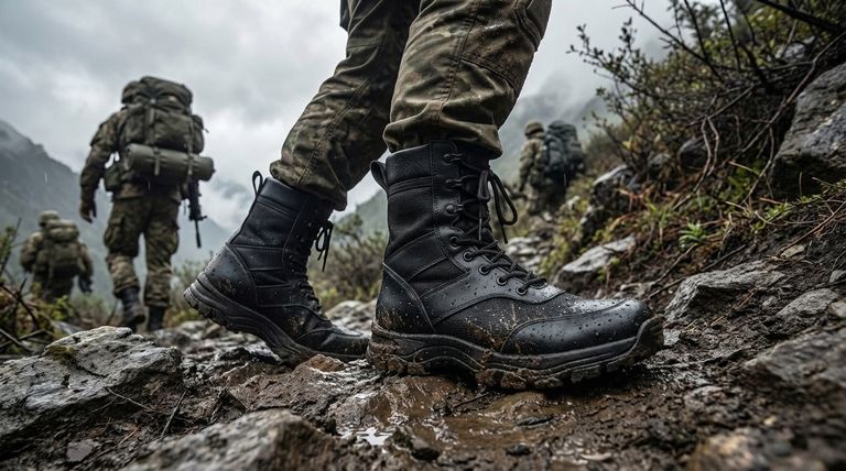 なぜ軍用ブーツはくるぶし丈が高いデザインになっているのですか?過酷な環境における必須のサポートと保護