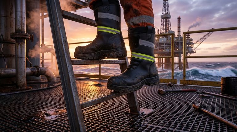 ¿Cuáles son las características clave de las botas Rigmaster? Seguridad inigualable para trabajos industriales duros