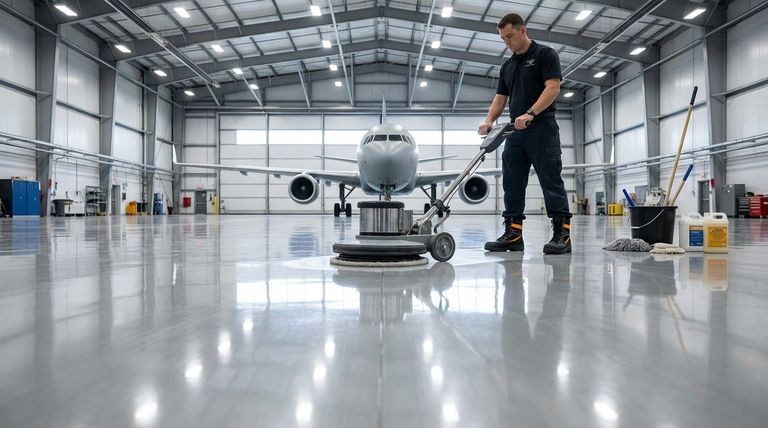 Quelle était la politique de l'USAF concernant l'entretien des sols ? Un modèle d'entretien rigoureux des installations