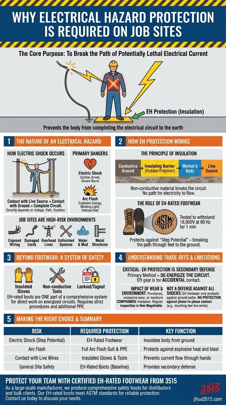 Pourquoi la protection contre les dangers électriques est-elle requise sur certains chantiers ? Sécurité essentielle pour les environnements à haut risque Guide Visuel