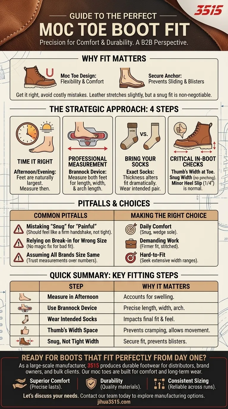 Comment s'assurer du meilleur ajustement lors de l'achat de bottes à bout mocassin ? Obtenez un ajustement parfait et confortable à chaque fois. Guide Visuel