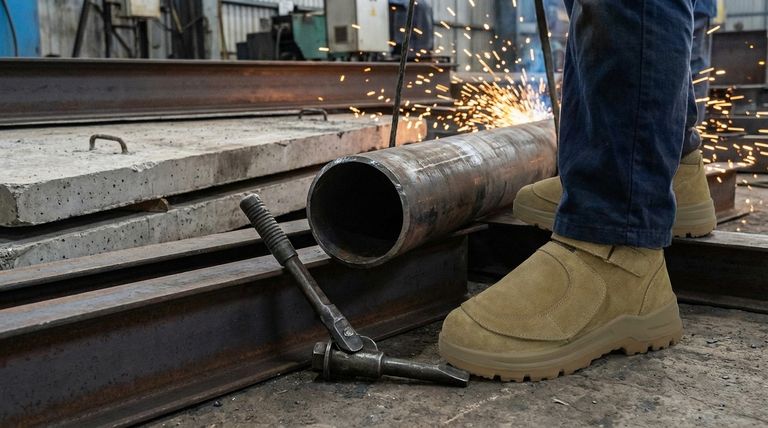 Por que a proteção metatarsal é necessária nos locais de trabalho? Segurança Essencial para Trabalhos Pesados