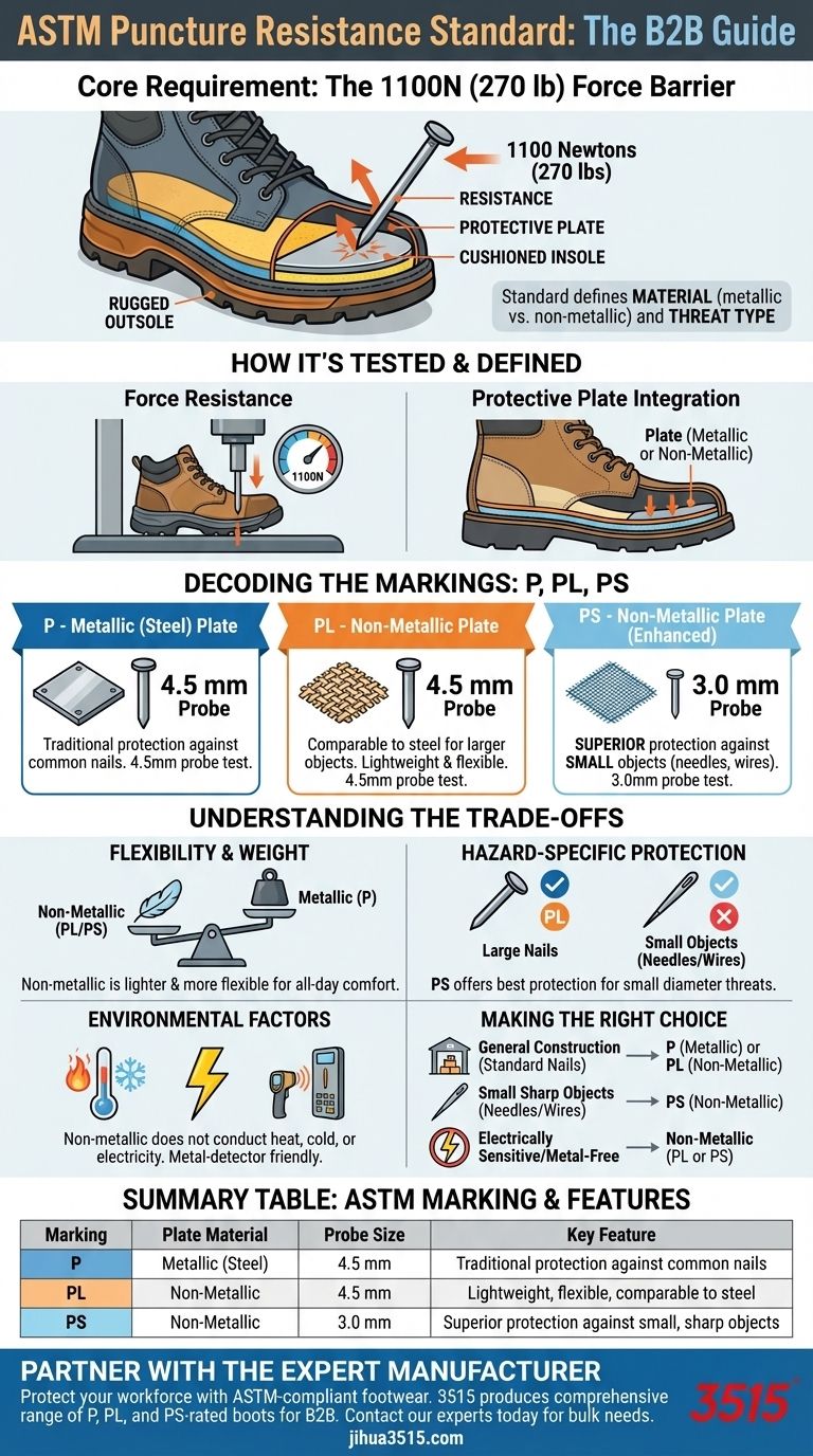 Quelle est la norme ASTM pour la résistance à la perforation ? Un guide pour choisir la bonne chaussure de protection Guide Visuel