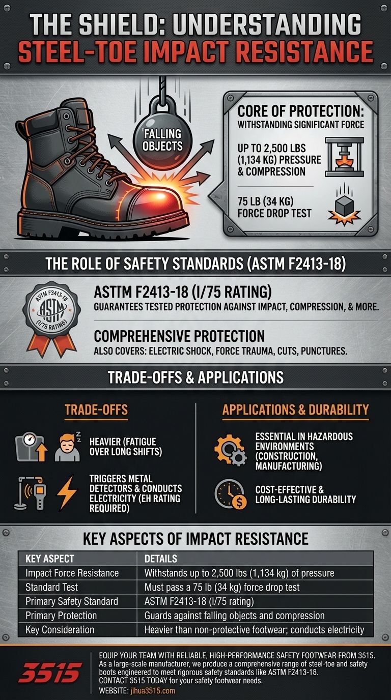从抗冲击性方面来看，钢头靴有哪些好处？为您的员工提供最大程度的保护 图解指南