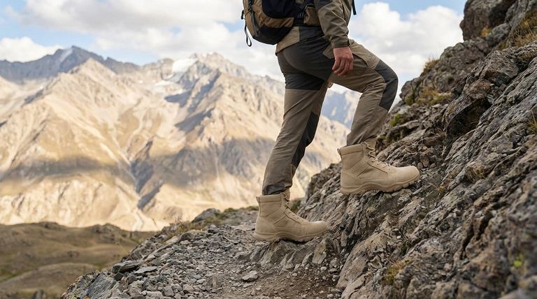 Was macht Kampfstiefel zum Wandern geeignet? Unübertroffene Haltbarkeit für raue Wege