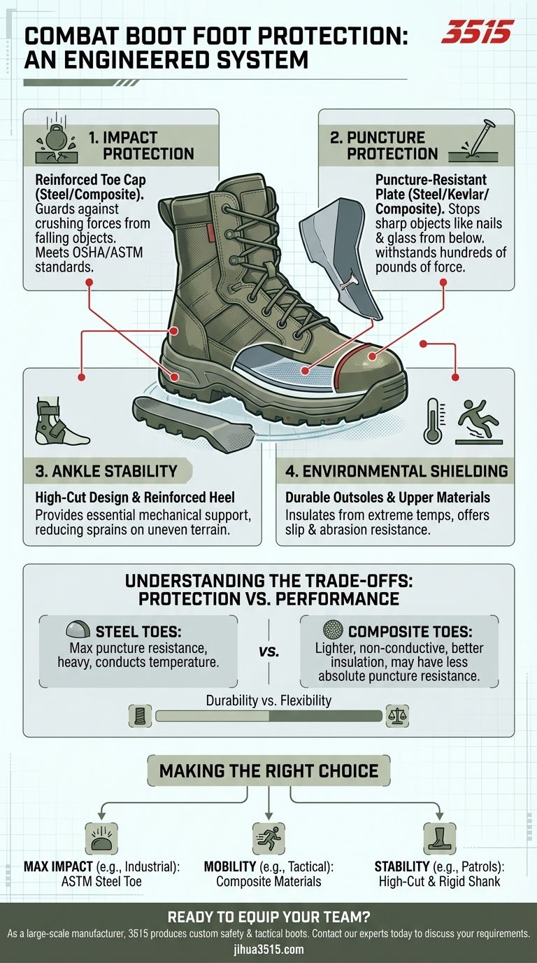¿Cómo garantizan las botas de combate la protección de los pies? La ciencia detrás de la máxima seguridad Guía Visual