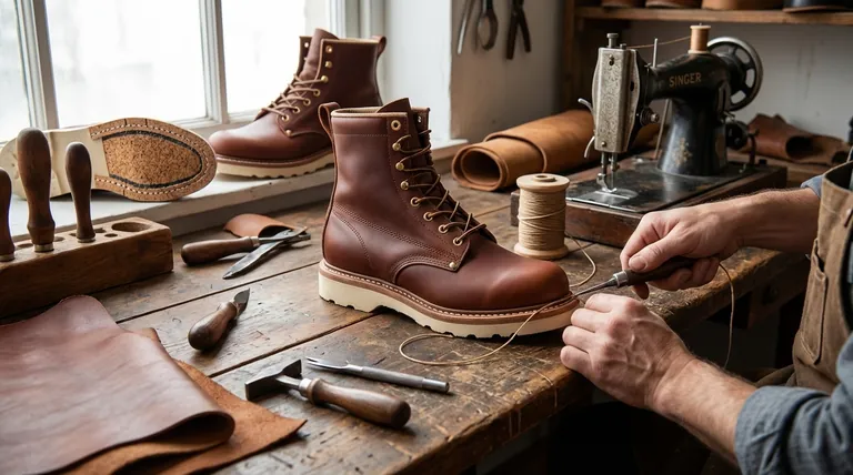Quelle est l'origine du terme Goodyear welted pour les chaussures ? Un héritage de savoir-faire