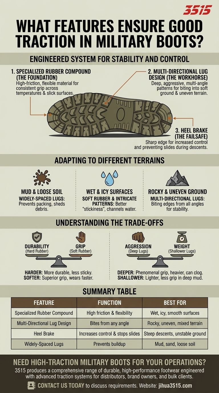 ما هي الميزات التي تضمن الثبات الجيد في الأحذية العسكرية؟ الدليل الشامل للأحذية المستقرة دليل مرئي