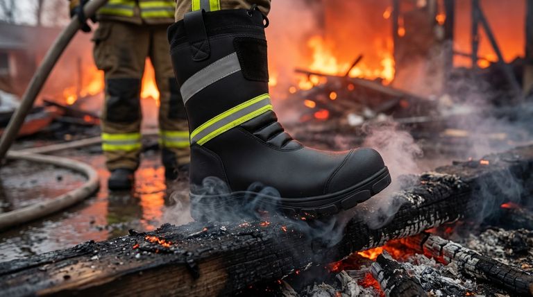 Какие особые функции имеют ботинки для пожаротушения конструкций для защиты от жары? Инженерная система термической защиты