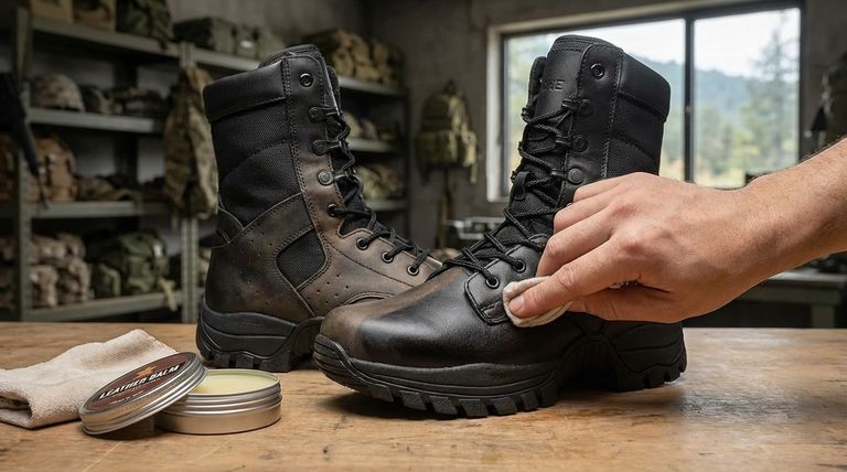 ¿Por qué es importante el acondicionamiento para las botas tácticas de cuero de grano completo? Previene el agrietamiento y asegura la longevidad