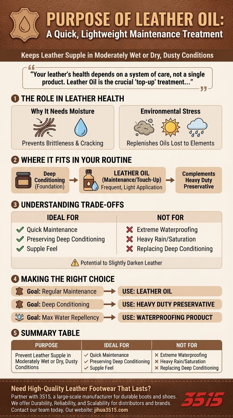 Was ist der Zweck von Lederöl? Der essentielle Leitfaden für schnelle Lederpflege Visuelle Anleitung