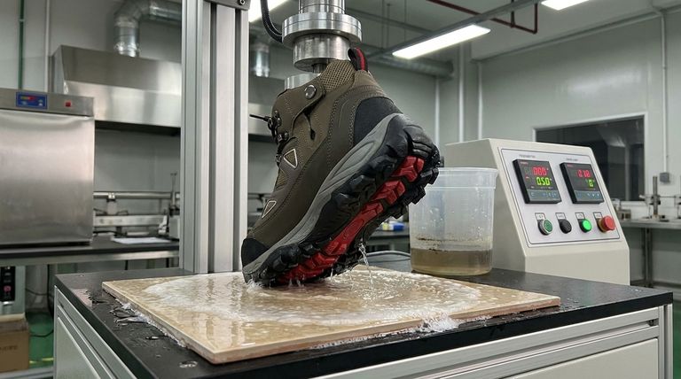 Come viene testata la resistenza allo scivolamento dello stivale? Scopri la scienza dietro la presa certificata