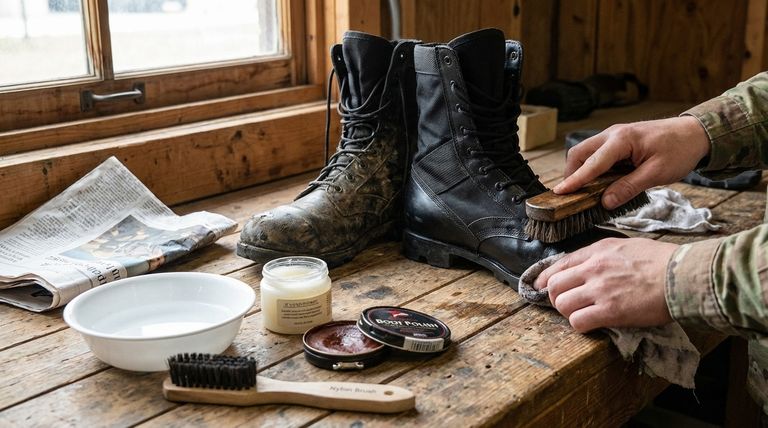 Pourquoi est-il important de nettoyer et d'entretenir les bottes militaires ? Préserver la fonctionnalité et la longévité
