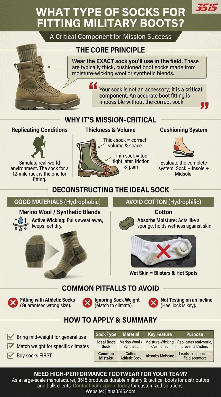 Que tipo de meias devem ser usadas ao experimentar botas militares? Evite bolhas e garanta um ajuste perfeito Guia Visual