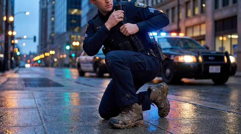 كيف يستفيد ضباط إنفاذ القانون من الأحذية التكتيكية؟ تعزيز السلامة والأداء