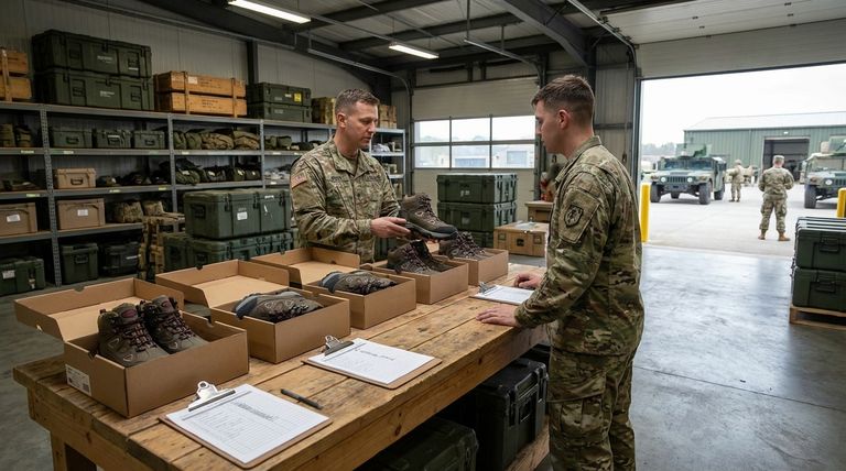 ¿Cuáles son las condiciones para usar botas de organización? Se requiere autorización del comandante y emisión oficial