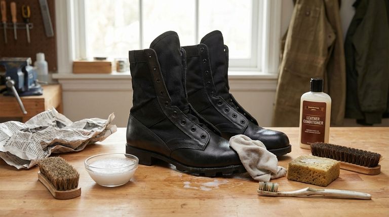 What are the essential steps for cleaning military boots? A Complete Guide to Preserve Your Gear