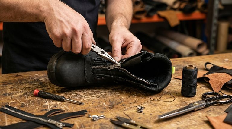 부츠 지퍼가 빠졌을 때 고치는 방법은? 빠른 수리를 위한 단계별 가이드