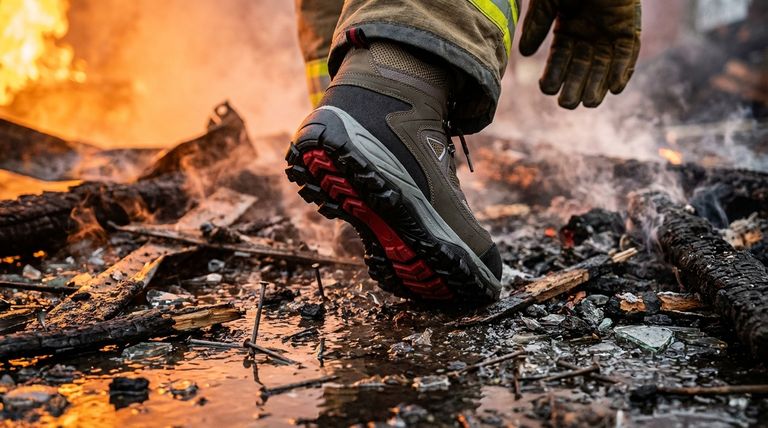 Как подошвы и промежуточные подошвы пожарных ботинок повышают безопасность? Обеспечьте защиту ног снизу вверх