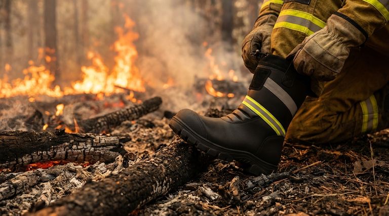 De quoi sont généralement faites les parties supérieures des bottes de pompiers de lutte contre les incendies de forêt ? Le rôle essentiel du cuir certifié NFPA