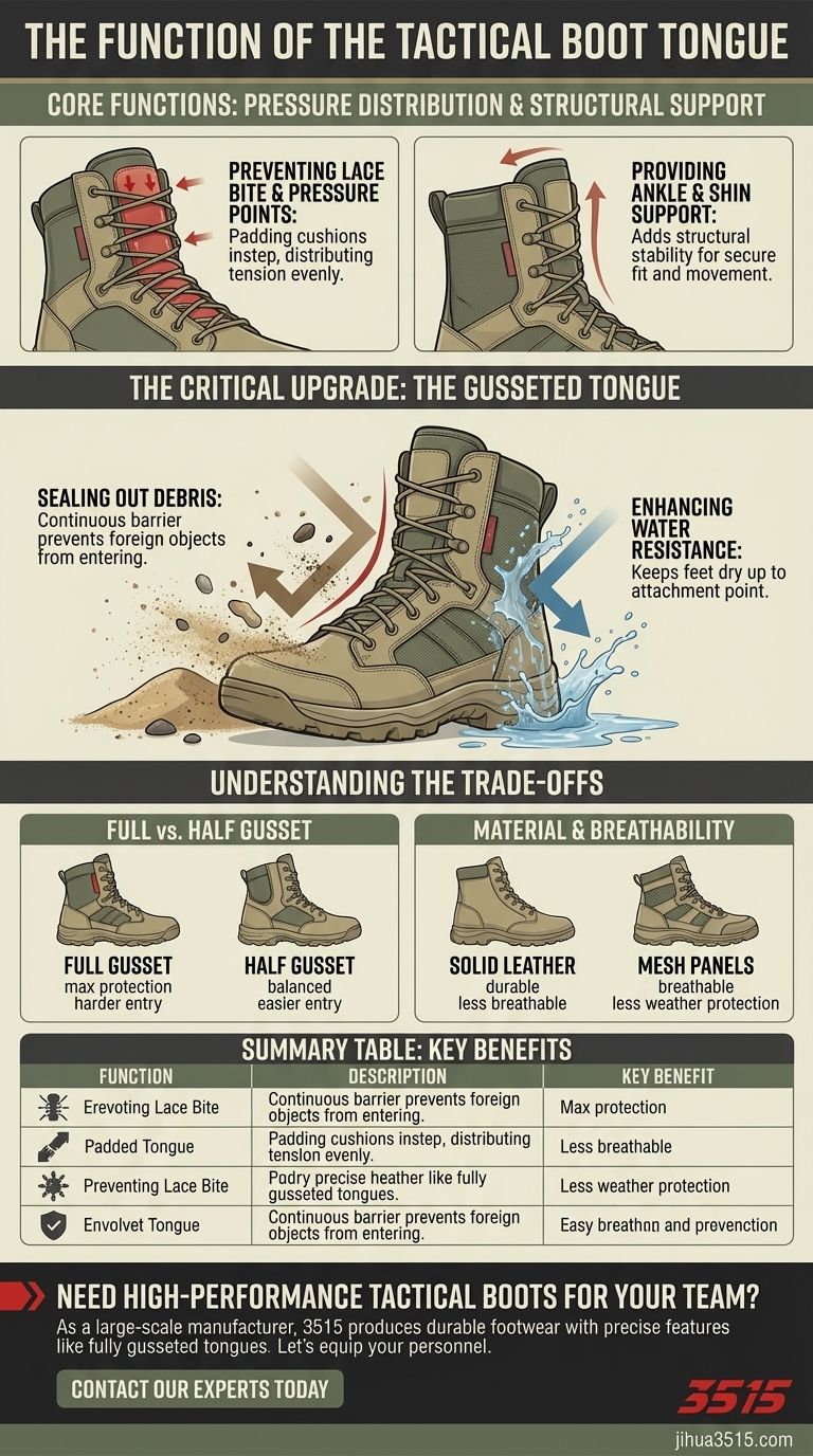 Quelle est la fonction de la languette dans une botte tactique ? Essentiel pour le confort et la protection Guide Visuel