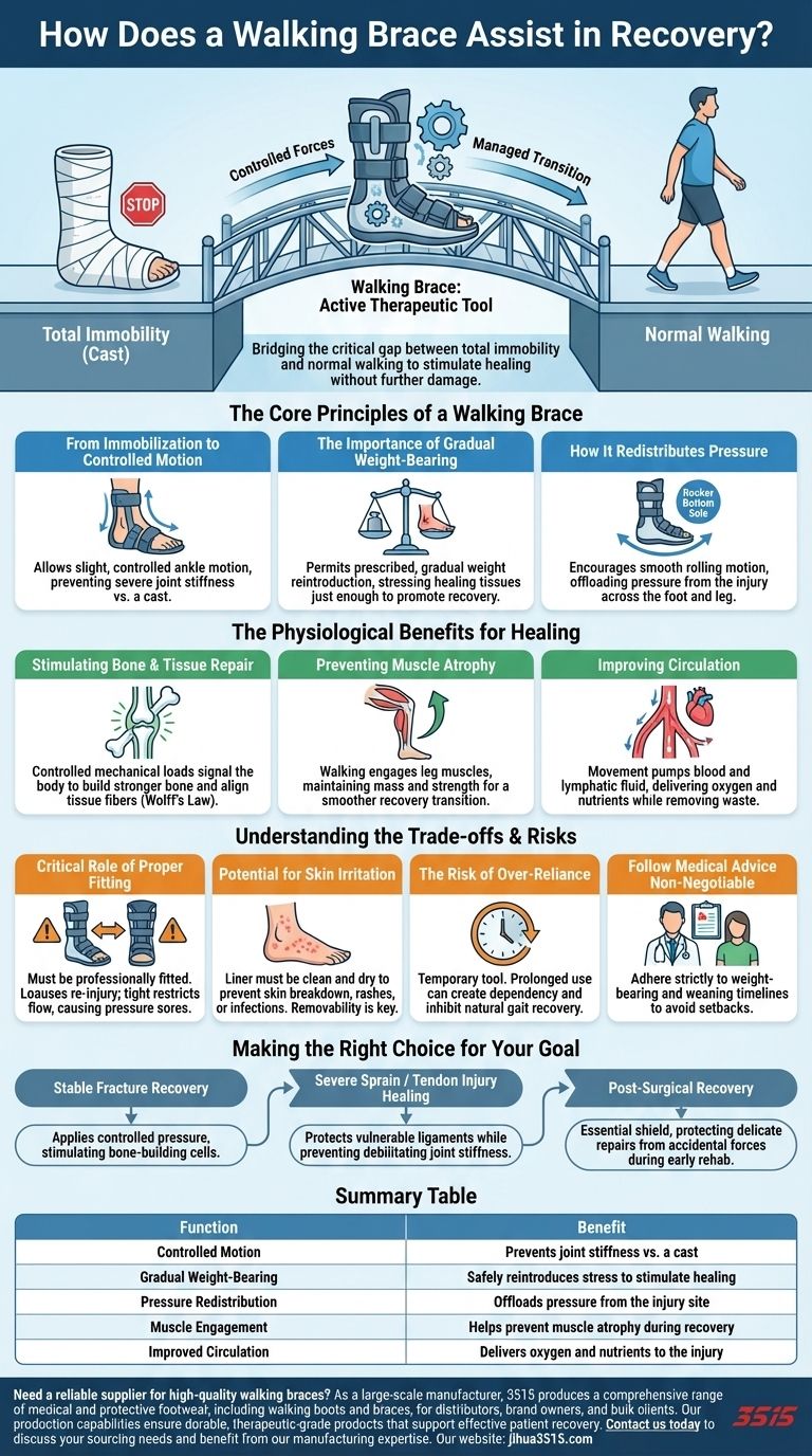 보행 보조기가 회복에 어떻게 도움이 되나요? 부상에서 완전한 이동성까지의 격차 해소 시각적 가이드