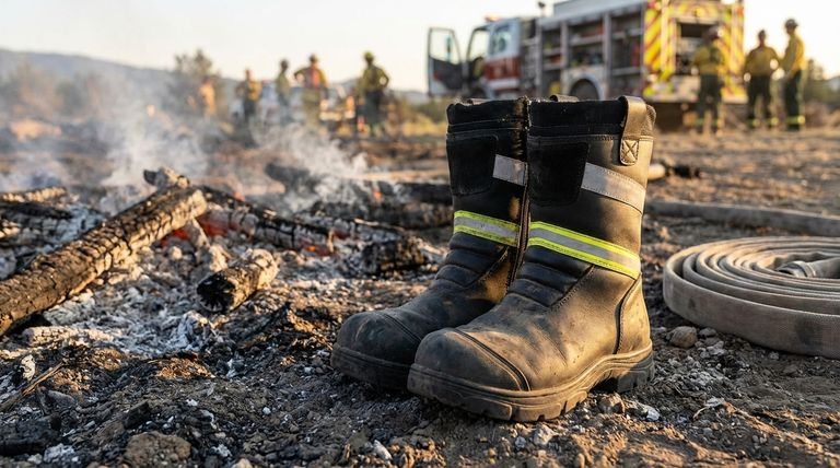 Qual é o compromisso da empresa em relação às botas de combate a incêndios? Durabilidade Inabalável para a Sua Segurança