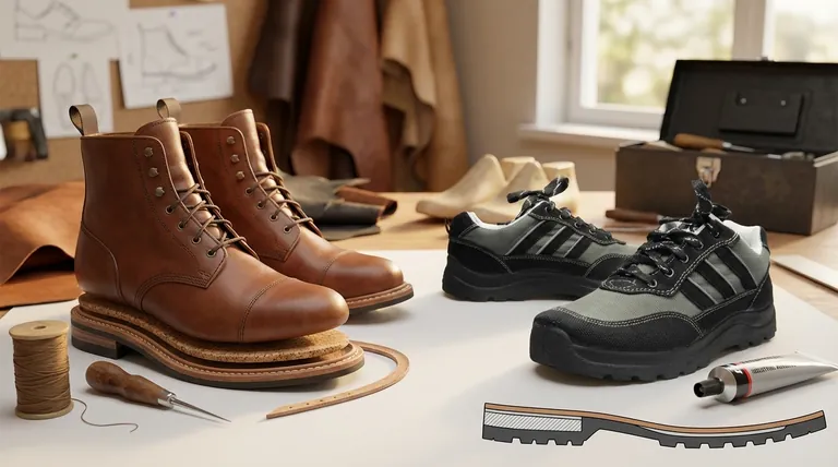 Quel est le rôle de la préférence personnelle dans le choix entre des chaussures cousues Goodyear et des chaussures collées ? Trouvez votre ajustement parfait