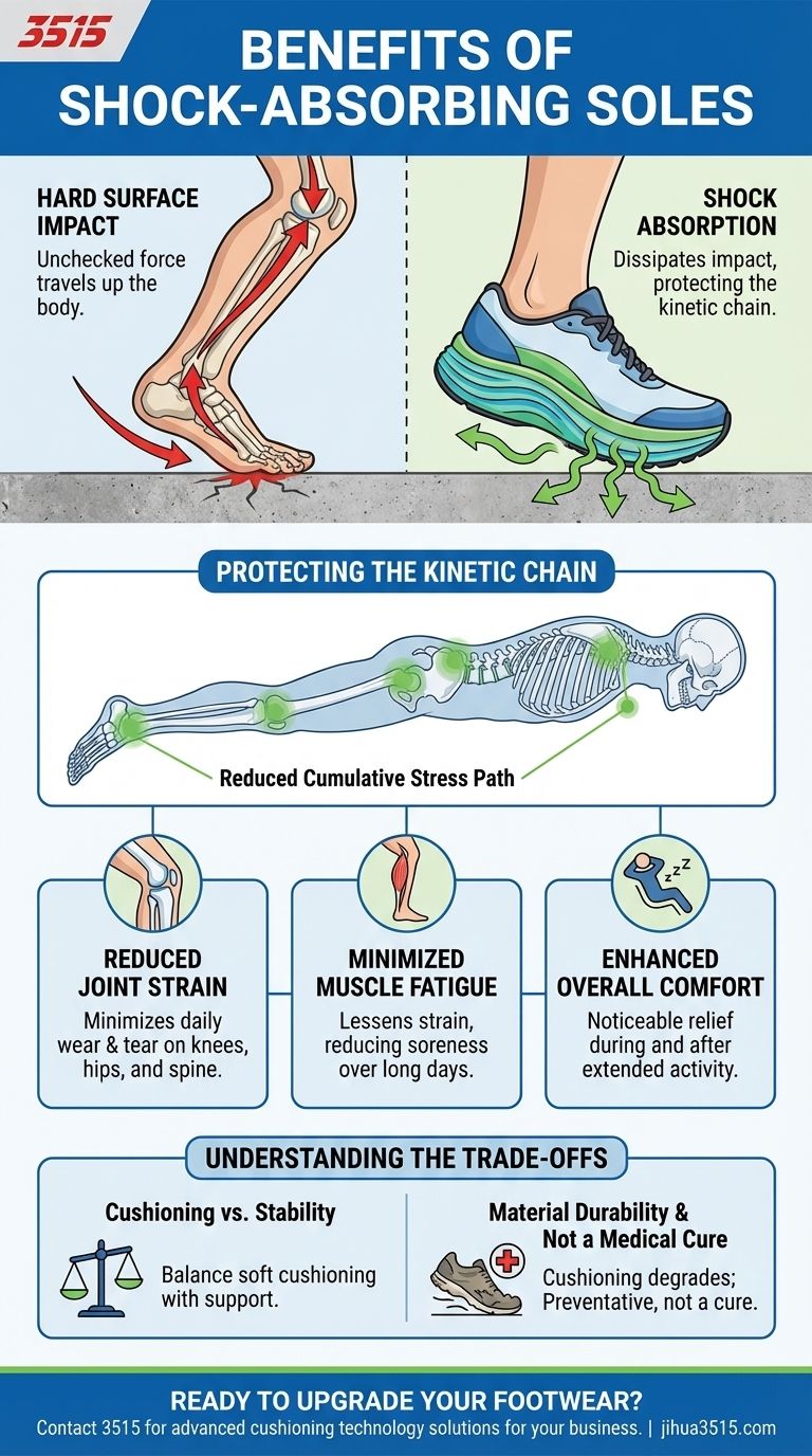 减震鞋底有什么好处？减轻关节压力和疲劳 图解指南