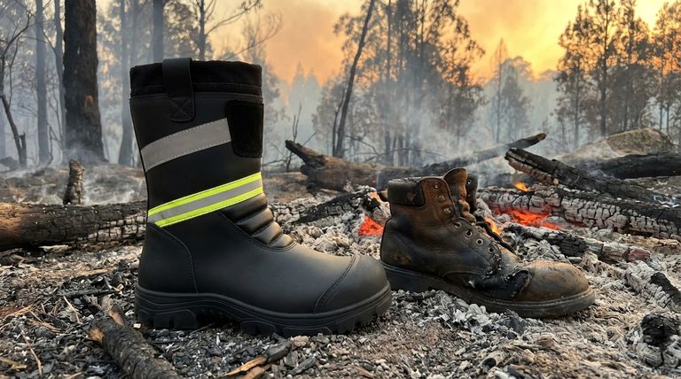 ¿Cuáles son los principales peligros de no usar botas para incendios forestales? Los puntos críticos de falla que ponen en riesgo vidas