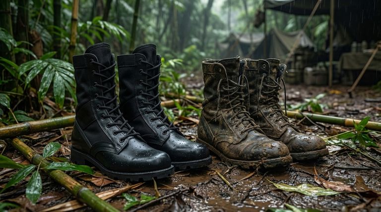 Qual foi o papel das botas de combate na Guerra do Vietnã? Além da praticidade, a identidade pessoal
