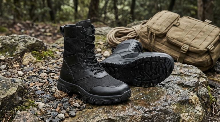 Quelles sont les caractéristiques clés qui distinguent les chaussures tactiques des chaussures ordinaires ? Découvrez les 5 piliers de la performance supérieure.