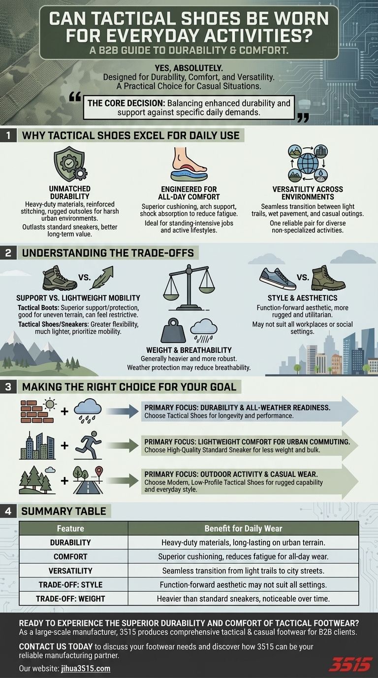 ¿Se pueden usar zapatos tácticos para actividades diarias? Descubre una durabilidad inigualable y comodidad durante todo el día. Guía Visual