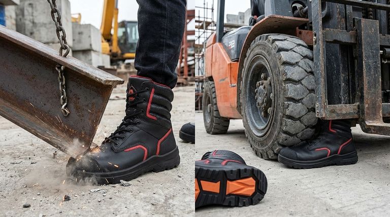 SAFETY TOE 전술 작업화의 충격 등급은 무엇인가요? 필수 보호 기능 설명