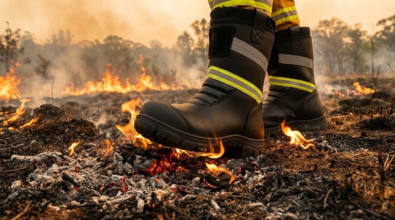 Warum ist eine schmelzfeste Sohle für Waldbrandstiefel wichtig? Unerlässlich für die Sicherheit und Traktion von Feuerwehrleuten