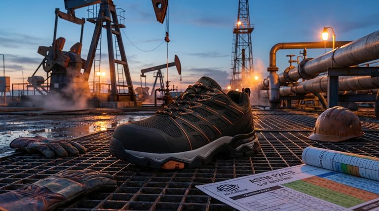 ما هي معايير السلامة البارزة لأحذية حقول النفط؟ دليلك إلى الأحذية المتوافقة مع OSHA