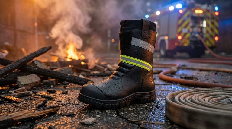 Quais são as características essenciais a procurar em botas de combate a incêndios? Garanta Segurança e Desempenho Máximos