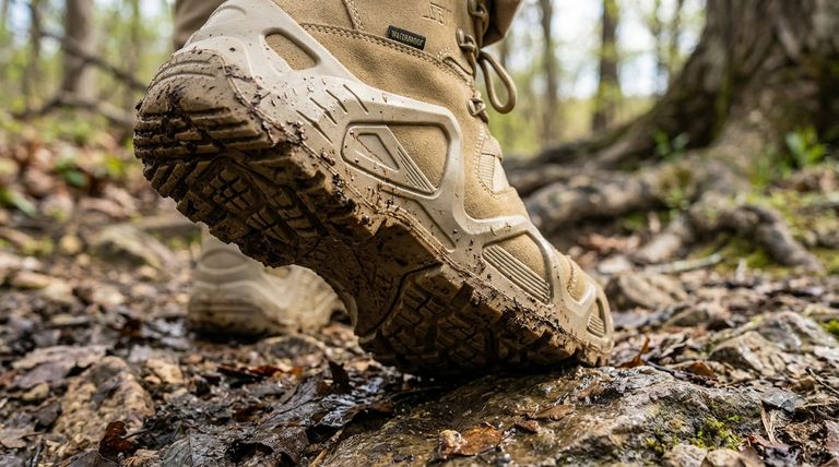 Qual è la funzione della suola negli scarponi tattici? La chiave per trazione, stabilità e durata
