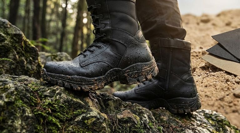 Wie beeinflusst das Material von taktischen Stiefeln ihre Leistung? Wählen Sie das richtige Material für Ihre Mission