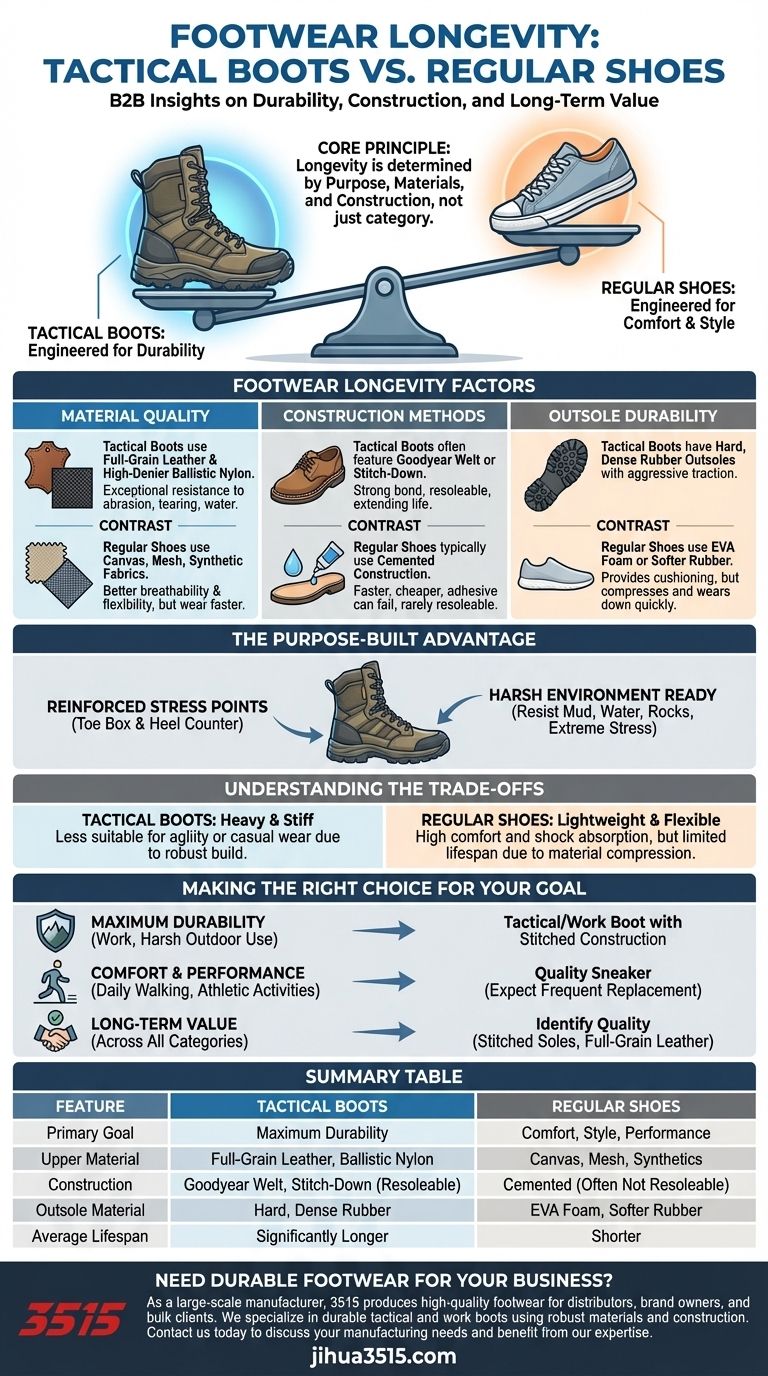 Quale tipo di calzatura offre una maggiore longevità? Il vincitore indiscusso per la durata Guida Visiva