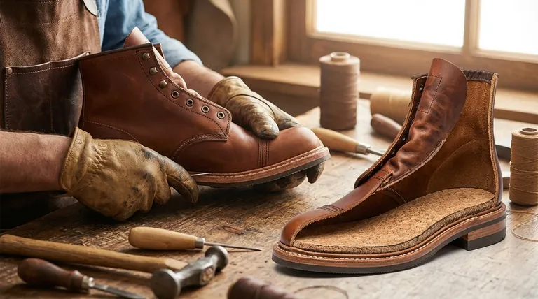 Quali sono le caratteristiche dell'intersuola in cuoio nelle scarpe Goodyear Welted? Sblocca durata e vestibilità personalizzata